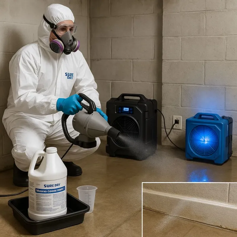 Sanitization and Odor Removal process in Frostburg, MD
